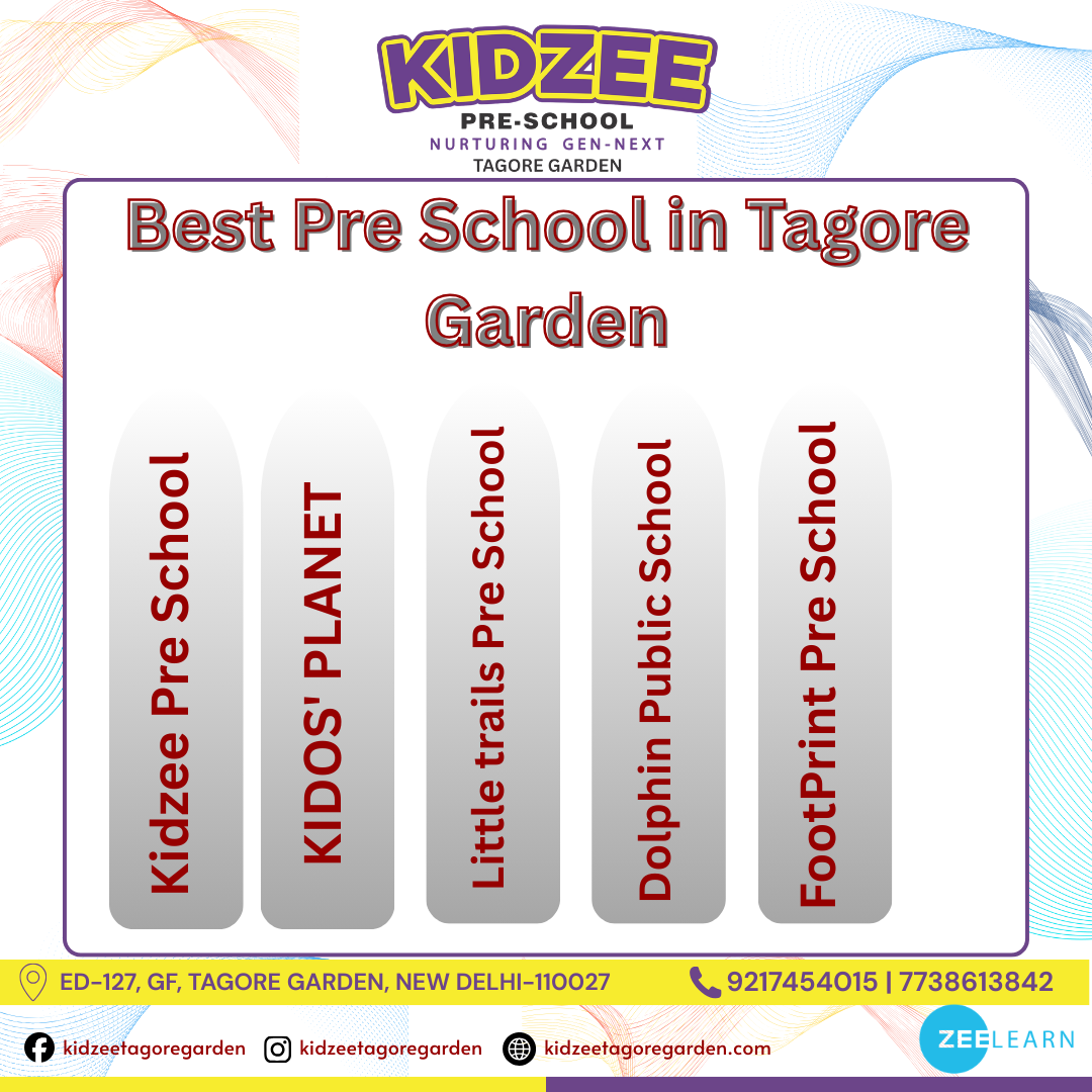 Top Pre School in Tagore Garden